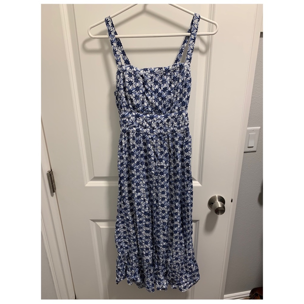 Blue Midi Sundress